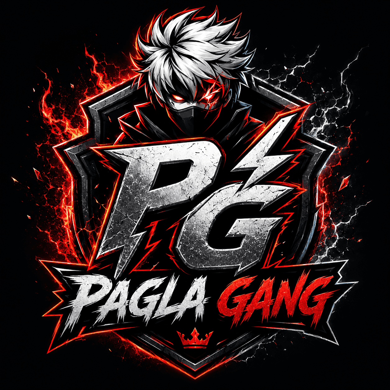 Pagla Gang esports shield logo